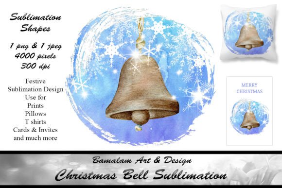 Christmas Bell Sublimation: Illustrations Review