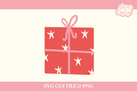 Christmas Present SVG PNG: Festive Illustrations