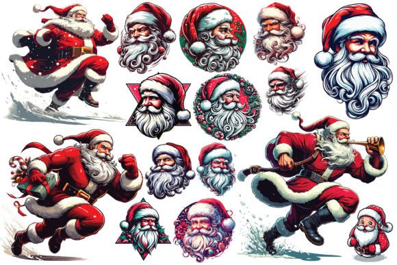 Review: 15 X Christmas Santa Bundle for Holiday Stitching