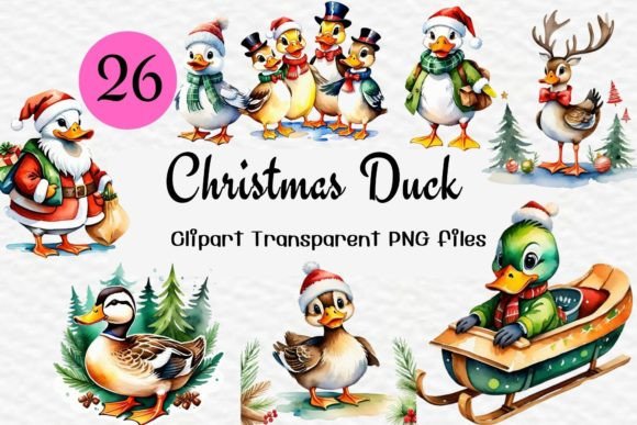 Review: Christmas Duck Watercolor Sublimation Design