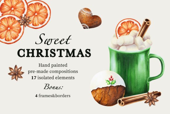 Sweet Christmas Illustrations Review